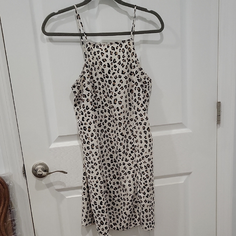 Leopard Print Women's Dress